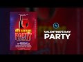 How to Design Elegant Valentine's Day Flyer in Photoshop (NIGHT PARTY FLYER)