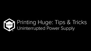 Protecting your 3D Prints with an Uninterrupted Power Supply