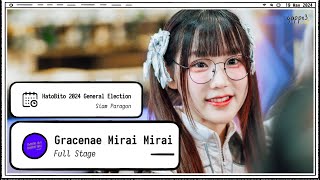 240519 Gracenae Mirai Mirai - Full Stage - HatoBito 2024 General Election Siam Paragon 4k Fancam