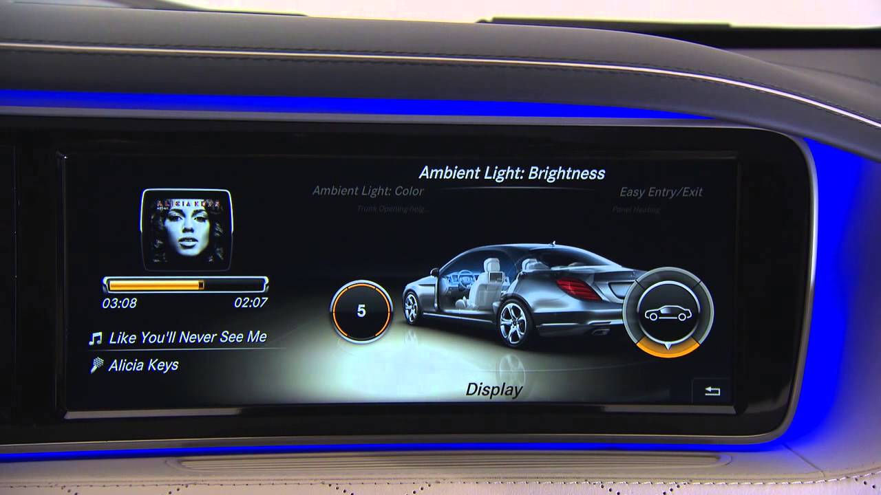 W222 Mercedes Benz S Class Comand Online Youtube