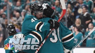 NHL Stanley Cup Playoffs 2019: Avalanche vs. Sharks | Game 7 Highlights | NBC Sports
