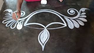 Diwali special very easy and beautiful diya alpona design /Mukesh arts