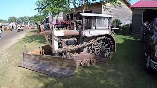 Fordson Snow Plow Tractor with Trackson Crawler Conversion