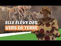 Burkina Faso : Elle élève des vers de terre