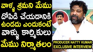 Producer Natty Kumar About Movie Industry Workers | Producer Natti Kumar Interview | TheNewsQube.com
