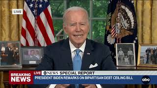 Special Report: President Biden speaks on avoiding the debt default