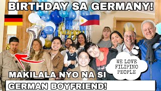 MAKIKITA NYO NA SI GERMAN BOYFRIEND! FIRST BIRTHDAY NI DANIEL! ANG SAYA NG LAHAT! | Oliver Gemmecker