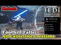 Foothill Falls All Collectible Locations Star Wars Jedi Survivor (Koboh Collectible Guide)