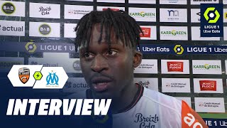 Interview de fin de match : FC LORIENT - OLYMPIQUE DE MARSEILLE (2-4) / 2023-2024