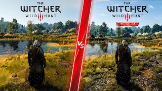 The Witcher 3 Next Gen vs Original - Direct Comparison! Attention to Detail & Graphics! 4K