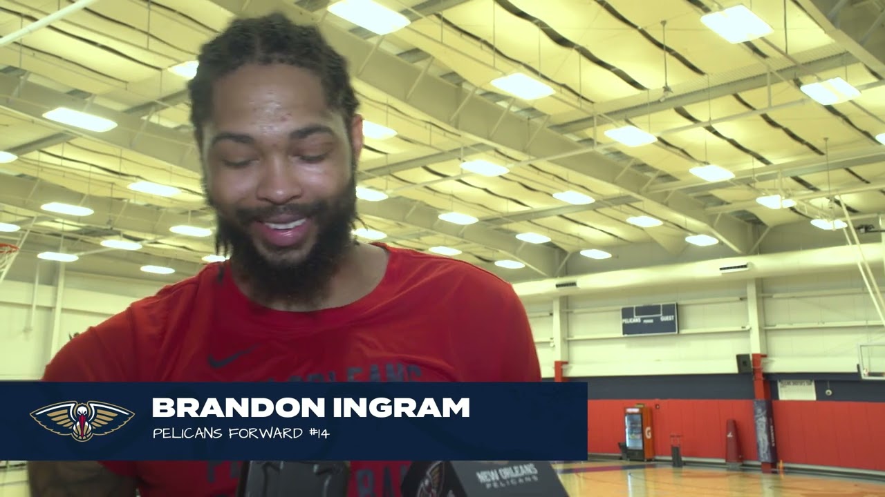 Brandon Ingram Talks Running Offense, Creating Threes | New Orleans ...