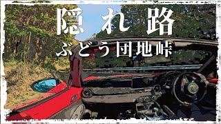 【走って楽しい】隠れ路【ぶどう団地峠】+大平山神社、ロードスター、車載動画、栃木市