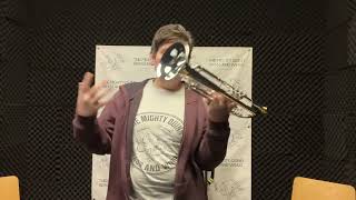 Jupiter Model JTR1100S Intermediate Trumpet played by Amanda Marquis