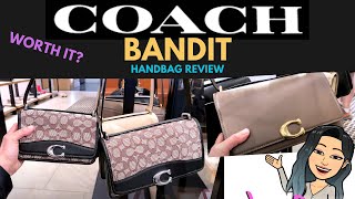 COACH BANDIT HANDBAG REVIEW ❗❗❗ COACH BANDIT SHOULDER VS BANDIT CROSSBODY BAG Coach Handbags