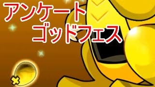 【パズドラ】　ガンフェス開催記念イベント　アンケートゴッドフェス引くか！　～　裏強し　～