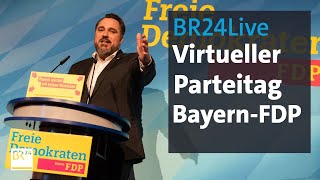 BR24Live: Bayern-FDP trifft sich zum virtuellen Landesparteitag | BR24