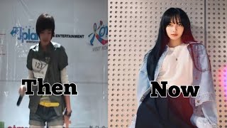 Blackpink then vs now | #shorts #blackpink #blink #jennie #jisoo #lisa #rosé #kpop