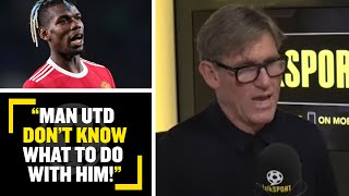 "MAN UTD DON'T KNOW WHAT TO DO!"😱 Simon Jordan believes #MUFC don't know what to do with Paul Pogba!