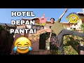 HOTEL DEPAN PANTAI 😂 ROOM TOUR HAMPIR RM1000 SATU MALAM 😱