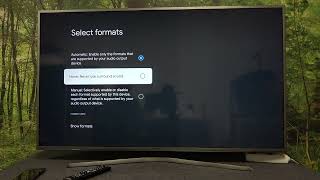 How To Change Advanced Sound Settings on GOOGLE Chromecast 4.0 with Google TV - The Best Sound