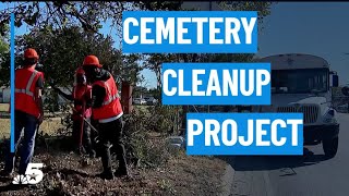 Tarrant County cemetery major cleanup project underway