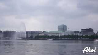 Hamburg Binnenalster (Alsterfontäne) 90 Sekunden