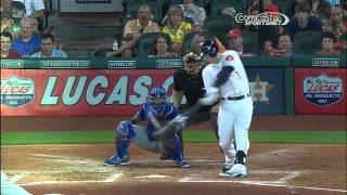 2013/08/24 Barnes' two-run double