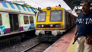 Reay Road Railways Station Mumbai ll Mumbai Local Train Arrival and Departure from Reay Road station