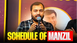 SCHEDULE of Manzil 2025 Series😳🔥 || Physicswallah