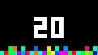 20 Seconds Timer ‐ Flowing Pixels