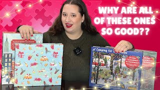 Loved all these Puzzle Advents!! // Boardwalk, Cloudberries & Vermont Christmas Company