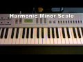 Music Theory Lesson on Piano: Tutorial - Major, Minor and other Scales