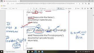 Practical 2.1 Pincode validation using JavaScript explain in Easy way