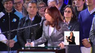 Cristina Kirchner. 25 de Mayo de 2015, Día de la Patria. #VivaLaPatria