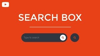 Awesome CSS Search Box Using Only HTML & CSS