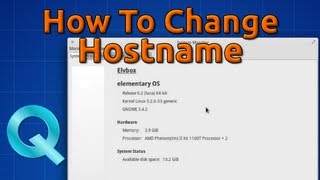 How to change Hostname / Computer Name in Ubuntu or Debian