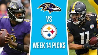 Baltimore Ravens vs Pittsburgh Steelers 12/11/22 NFL Picks and Predictions NFL Week 14 Picks