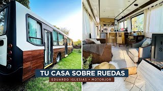 Emprendedores. MOTORJOR. Tu casa sobre ruedas. De colectivo a motor home.