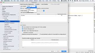IntelliJ Eclipse Compiler Error