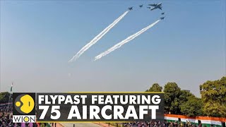 India's 73rd Republic Day celebrations: Flypast features 75 aircraft for the first time | WION