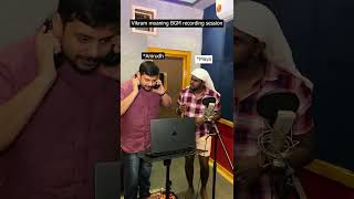 Vikram Moaning BGM Recording