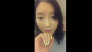 [Engsub/Vietsub] 170309 Taeyeon insta livestream (taeyeon_ss) - Taeyeon unboxing Banila's gift