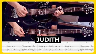 Judith - A Perfect Circle | Tabs | Guitar Lesson | Guitar Cover | Tutorial | All Guitar Parts