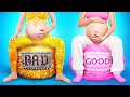 Bad VS Broke Pregnant! 👶 Rich VS Broke Parenting Funny Situations