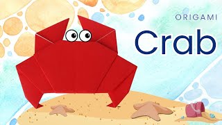 🦀 Origami CRAB / Crabe (Akira Yoshizawa)