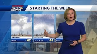 Cincinnati Weather: Mild Monday