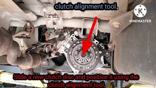 maruti eeco clutch assembly replacement procedure