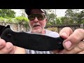 testing boker magnum pro advance fixed blade knife custom micarta scales after some tweaking