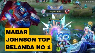 MABAR WITH TOP GLOBAL JOHNSON NO 1 (BELANDA) - PUSH RANK