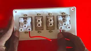 বোর্ড ওয়ারিং ২ সকেট ২ সুইচ| How to your electronic repair board